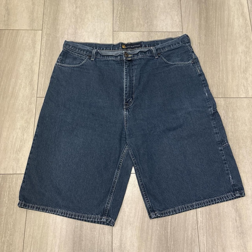 Vintage Y2K Nautica Big Baggy Jeans Short Size 42